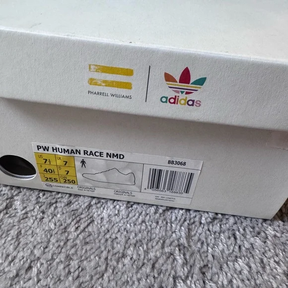 Adidas Hu Pharrell human race NMD sz 7.5 men’s - Picture 6 of 9